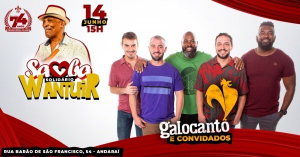 Samba solidário Wantuir