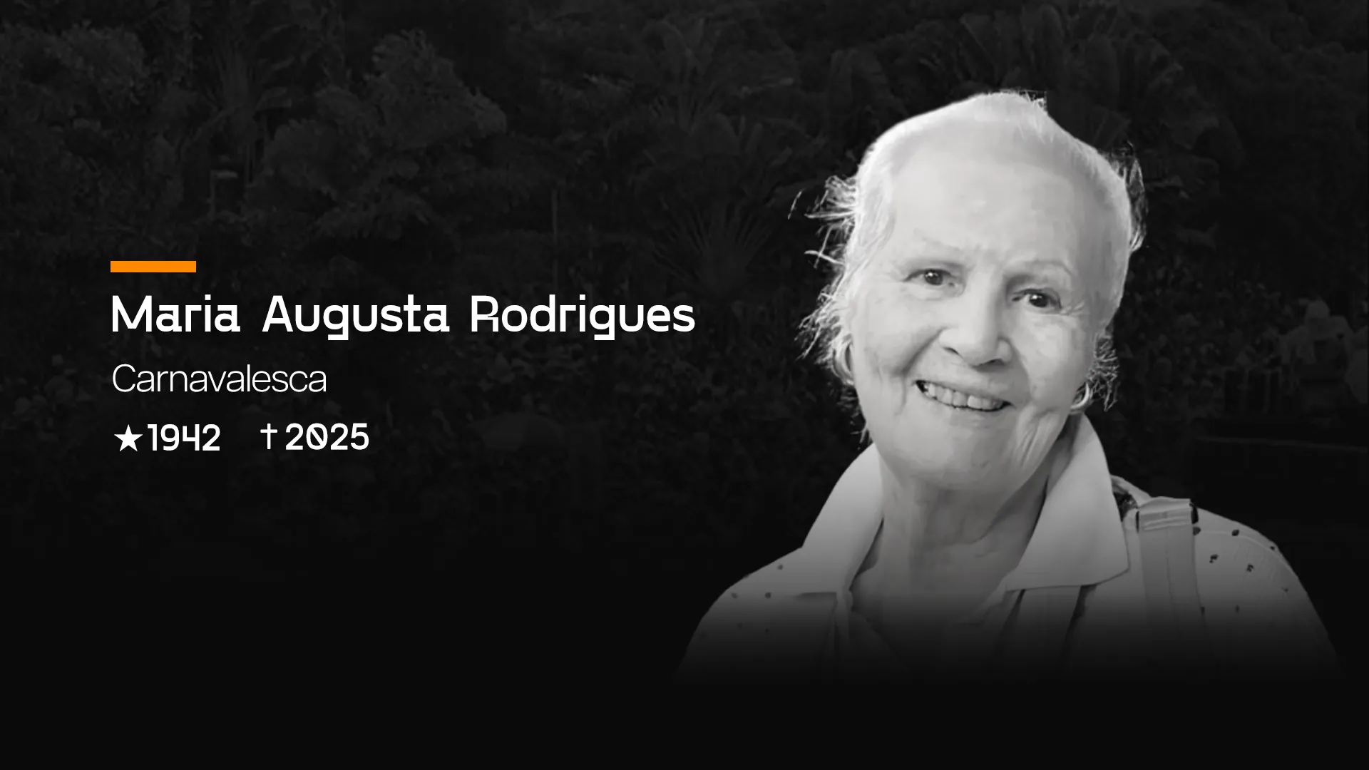Despedida de Maria Augusta Rodrigues (23/01/1942 – 11/06/2025)