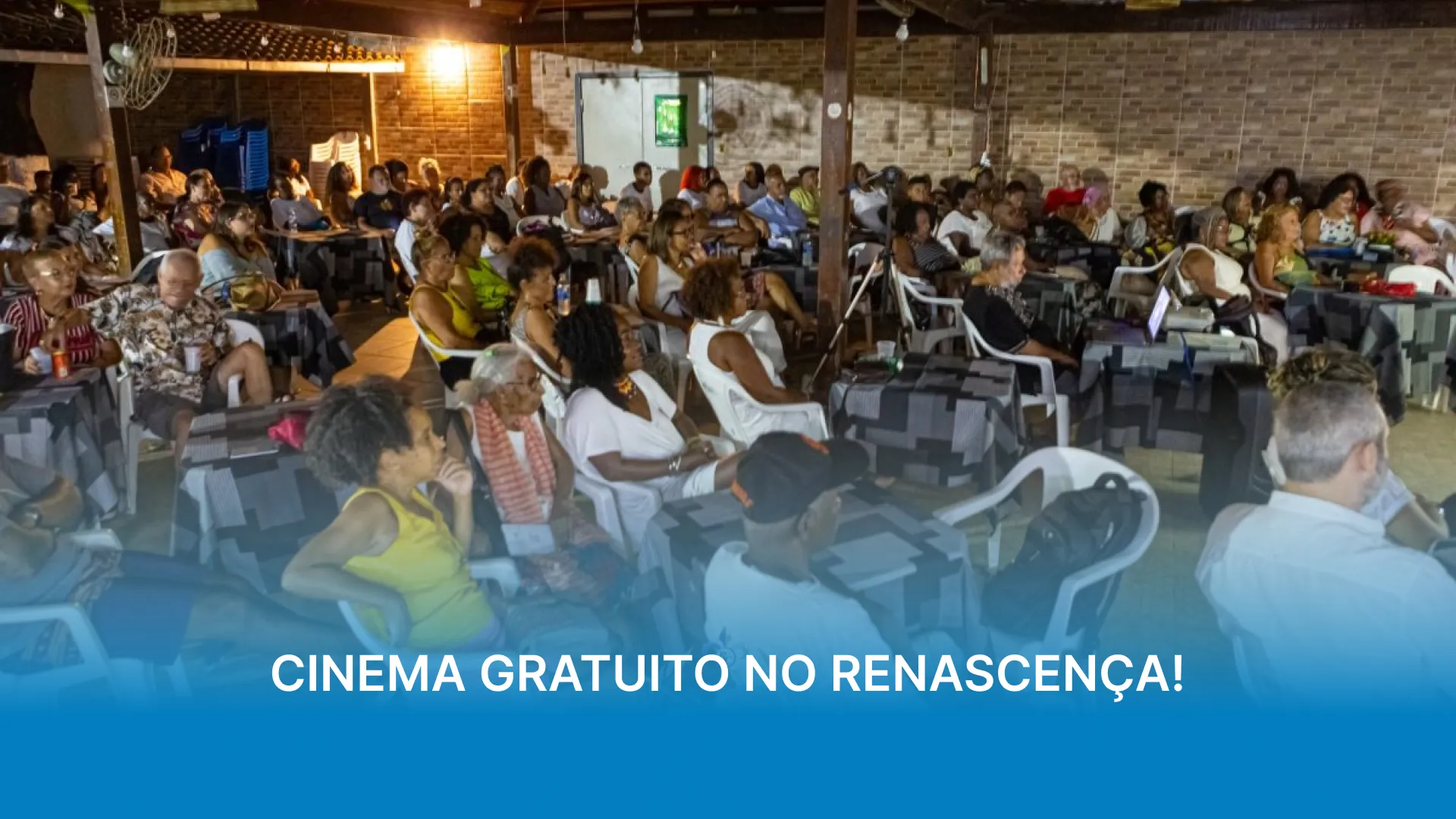 CINEMA GRATUITO NO RENASCENÇA!