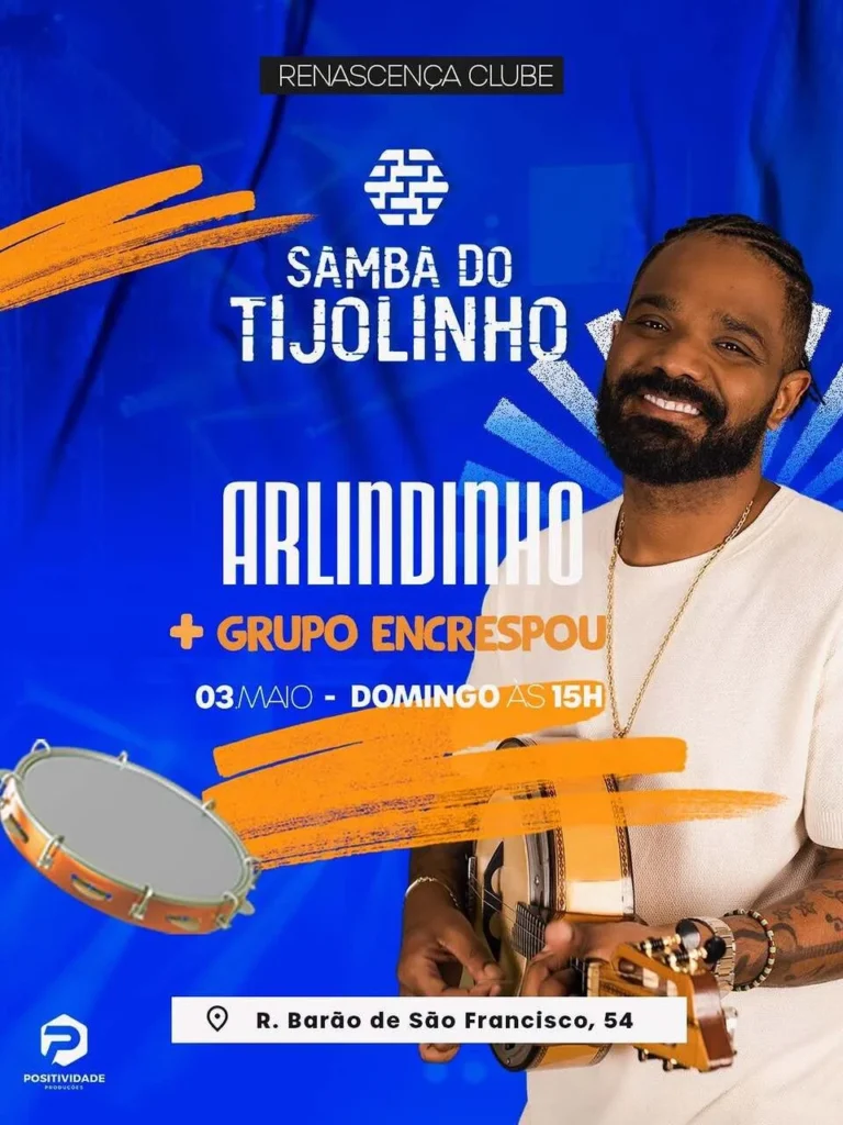 SAMBA DO TIJOLINHO – 03-05-2026
