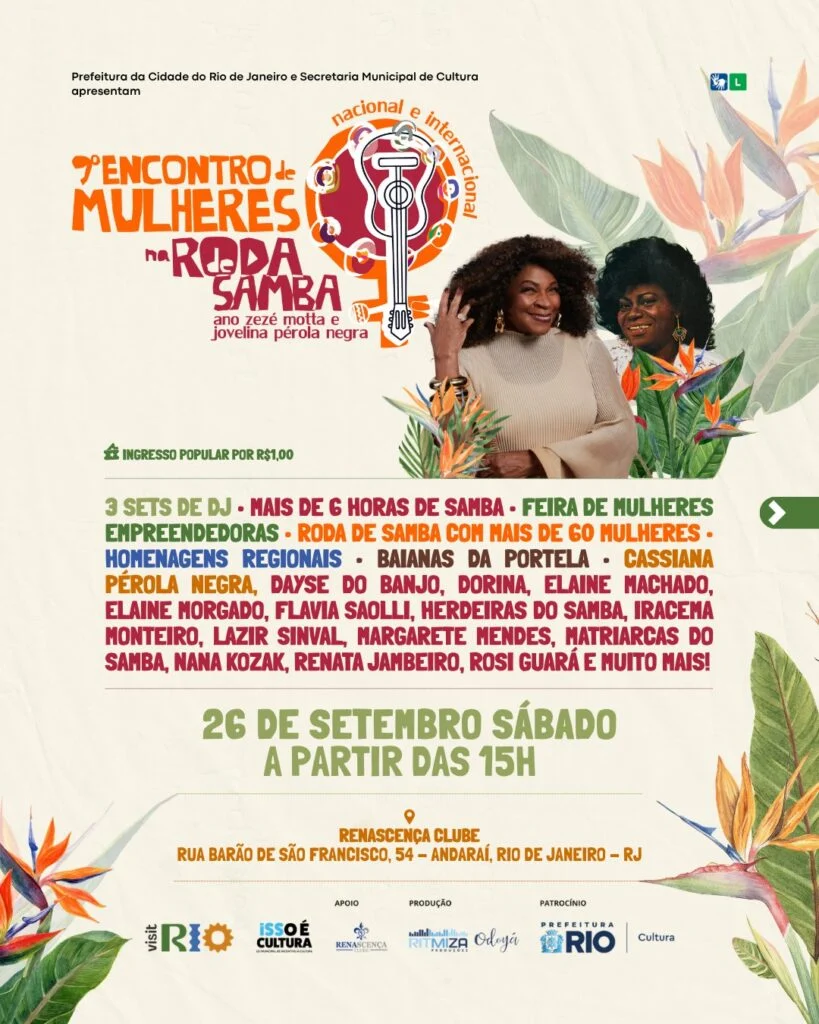 9º Encontro de Mulheres na Roda de Samba