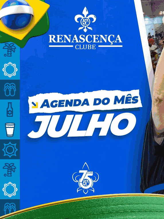 CALENDÁRIO DE JULHO