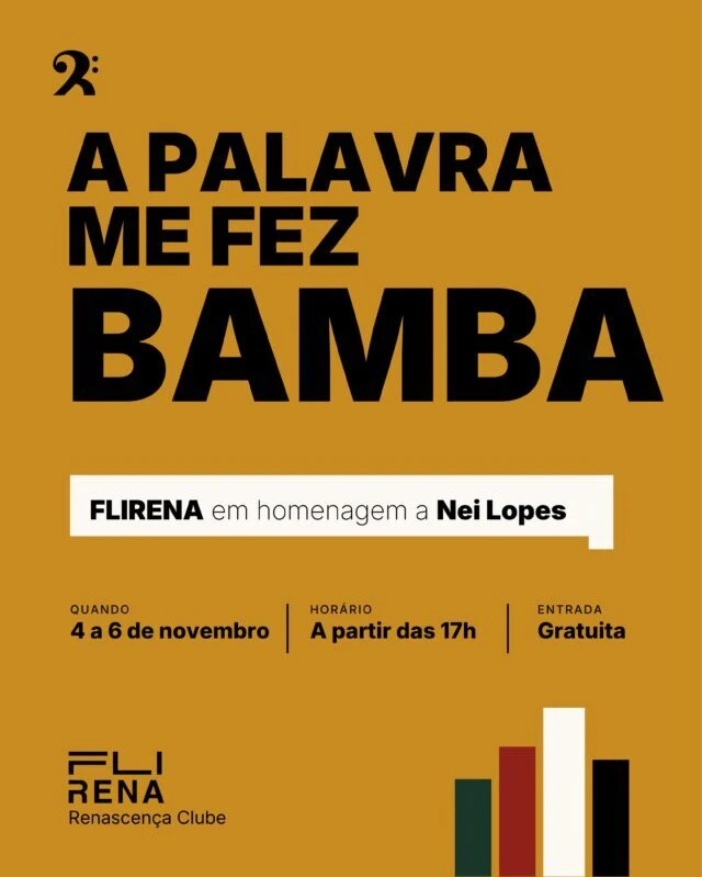 A Palavra Me Fez Bamba. É da palavra que nasce a memória. É pela palavra que histórias atravessam gerações…